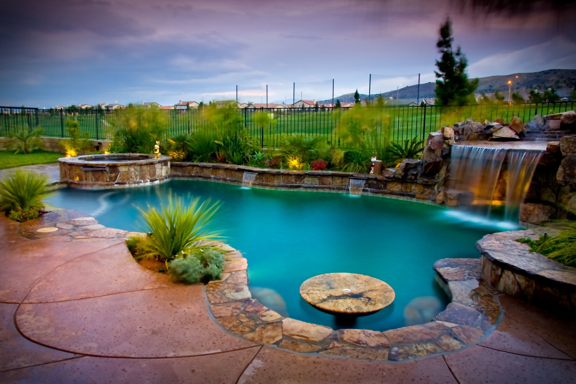 Create a Serene Backyard Oasis | Alan Jackson Pools
